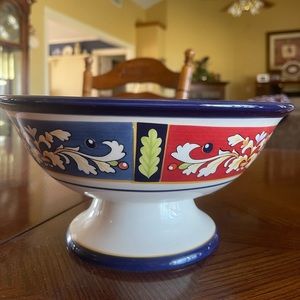 Pier 1 decorative fruit bowl